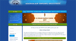 Desktop Screenshot of alehsaan.com
